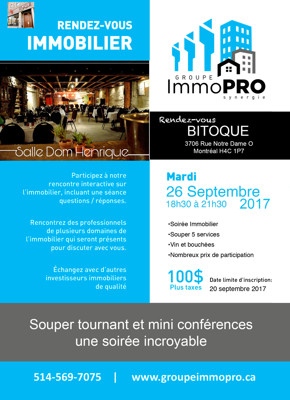 soupers rencontres a montreal